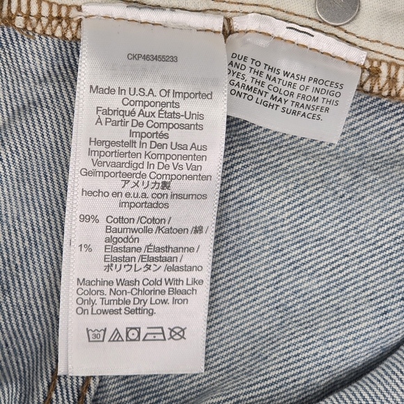 NWT Madewell The Perfect Vintage Straight High Rise Jeans Size 33 - Picture 14 of 15